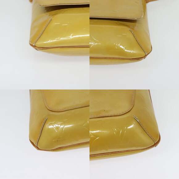 LOUIS VUITTON Monogram Vernis Thompson Street Bag Beige M91301 - Picture 10 of 12